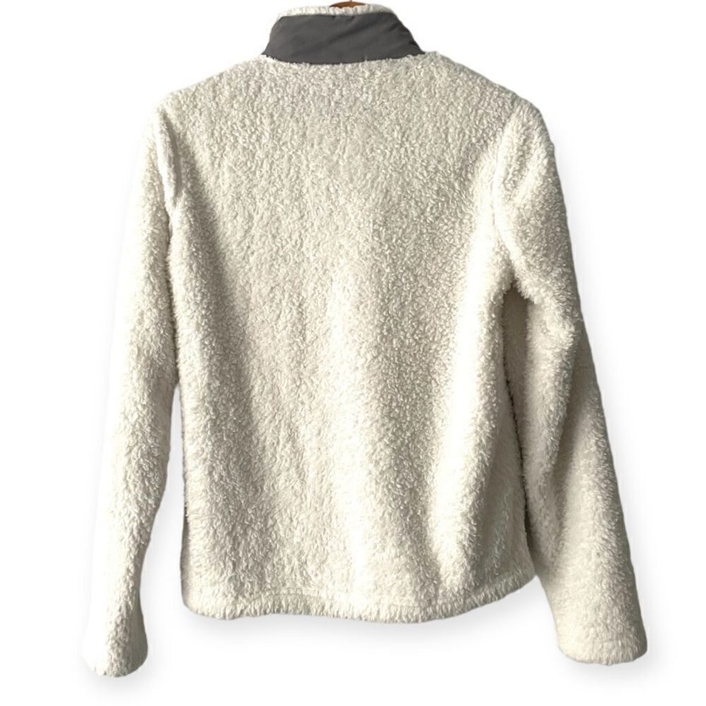Eddie Bauer Fluffy sherpa sweater pullover size S - Picture 4 of 7